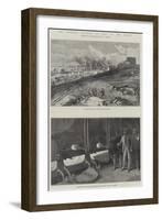 The Petroleum Oil-Wells of Baku, on the Caspian-William 'Crimea' Simpson-Framed Giclee Print