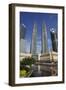 The Petronas Towers (Petronas Twin Tower), Kuala Lumpur, Malaysia, Southeast Asia, Asia-Stuart Black-Framed Photographic Print