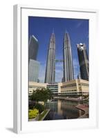 The Petronas Towers (Petronas Twin Tower), Kuala Lumpur, Malaysia, Southeast Asia, Asia-Stuart Black-Framed Photographic Print
