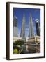 The Petronas Towers (Petronas Twin Tower), Kuala Lumpur, Malaysia, Southeast Asia, Asia-Stuart Black-Framed Photographic Print