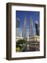 The Petronas Towers (Petronas Twin Tower), Kuala Lumpur, Malaysia, Southeast Asia, Asia-Stuart Black-Framed Photographic Print