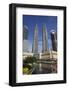 The Petronas Towers (Petronas Twin Tower), Kuala Lumpur, Malaysia, Southeast Asia, Asia-Stuart Black-Framed Photographic Print