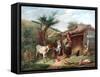 The Pets, 1838-Charles Hunt-Framed Stretched Canvas