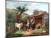 The Pets, 1838-Charles Hunt-Mounted Giclee Print