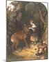 The Pets-Edwin Henry Landseer-Mounted Art Print