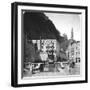The Pferdeschwemme (Horse Wel), Salzburg, Austria, C1900s-Wurthle & Sons-Framed Photographic Print