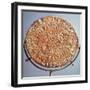 The Phaistos Disc, with Symbols of Unknown Significance, from Crete, circa 1650 BC (Clay)-null-Framed Giclee Print