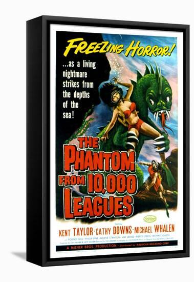 The Phantom From 10,000 Leagues, 1956-null-Framed Stretched Canvas