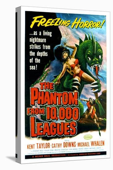 The Phantom From 10,000 Leagues, 1956-null-Stretched Canvas