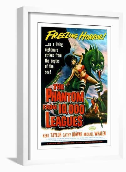 The Phantom From 10,000 Leagues, 1956-null-Framed Art Print