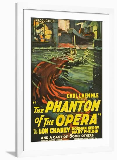 The Phantom of the Opera, 1925, Directed by Rupert Julian-null-Framed Giclee Print