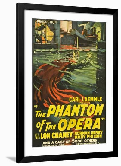 The Phantom of the Opera, 1925, Directed by Rupert Julian-null-Framed Giclee Print