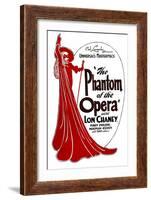 The Phantom of the Opera, 1925-null-Framed Art Print
