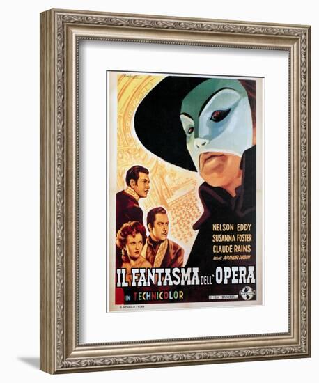 The Phantom of the Opera, (aka Il Fantasma Dell Opera), 1943-null-Framed Art Print