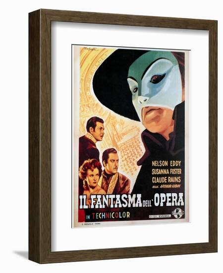 The Phantom of the Opera, (aka Il Fantasma Dell Opera), 1943-null-Framed Art Print