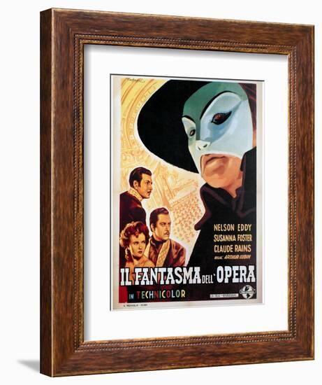 The Phantom of the Opera, (aka Il Fantasma Dell Opera), 1943-null-Framed Art Print