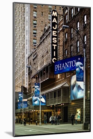 The Phantom Of The Opera - Majestic - Times Square - New York City - United States-Philippe Hugonnard-Mounted Photographic Print