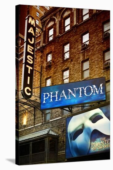 The Phantom Of The Opera - Majestic - Times Square - New York City - United States-Philippe Hugonnard-Stretched Canvas