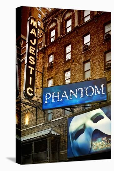 The Phantom Of The Opera - Majestic - Times Square - New York City - United States-Philippe Hugonnard-Stretched Canvas