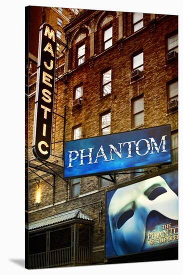 The Phantom Of The Opera - Majestic - Times Square - New York City - United States-Philippe Hugonnard-Stretched Canvas