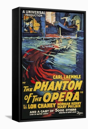 The Phantom of the Opera Movie Lon Chaney 1925-null-Framed Stretched Canvas