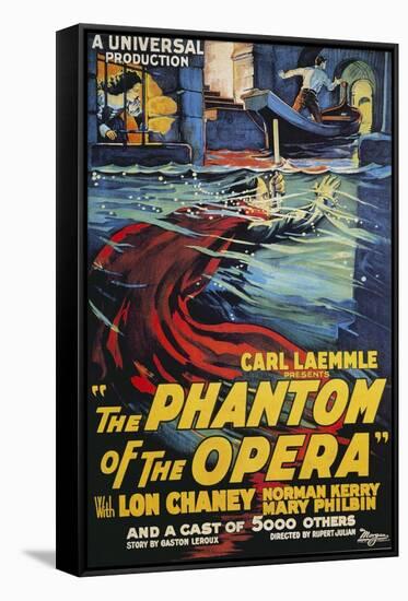 The Phantom of the Opera Movie Lon Chaney 1925-null-Framed Stretched Canvas