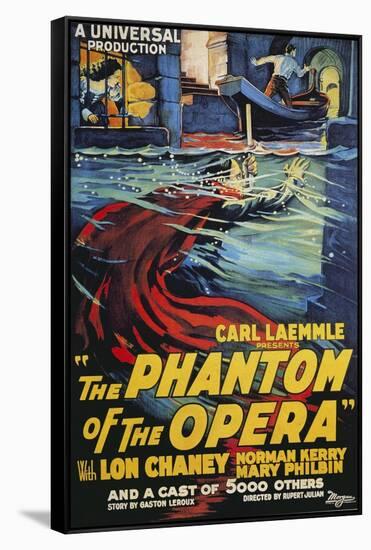 The Phantom of the Opera Movie Lon Chaney 1925-null-Framed Stretched Canvas