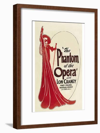 The Phantom of the Opera-null-Framed Art Print