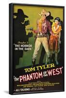 The Phantom of the West - Horror in the Dark-null-Framed Art Print
