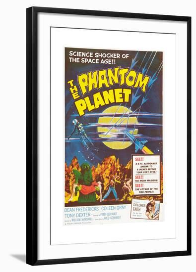 THE PHANTOM PLANET, 1961-null-Framed Premium Giclee Print