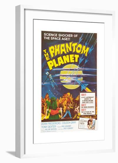 THE PHANTOM PLANET, 1961-null-Framed Art Print