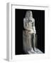 The Pharaoh Sesostris I, Statue from El-Lisht-null-Framed Giclee Print