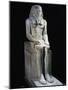 The Pharaoh Sesostris I, Statue from El-Lisht-null-Mounted Giclee Print