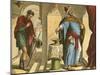 The Pharisee and the Publican-English School-Mounted Giclee Print