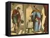 The Pharisee and the Publican-English School-Framed Stretched Canvas