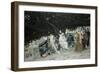 The Pharisees and Sadducees Come to Tempt Jesus-James Tissot-Framed Giclee Print
