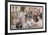 The Pharisees Question Jesus, Illustration for 'The Life of Christ', C.1886-96-James Tissot-Framed Giclee Print