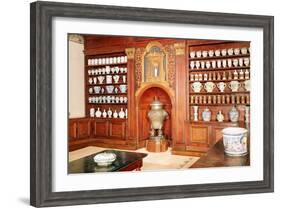 The Pharmacy of the Saint-Jean Hospital, 17th-18th Century-null-Framed Giclee Print