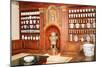 The Pharmacy of the Saint-Jean Hospital, 17th-18th Century-null-Mounted Giclee Print