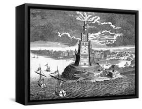 The Pharos of Alexandria, 18th Century-null-Framed Stretched Canvas