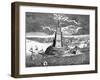 The Pharos of Alexandria, 18th Century-null-Framed Giclee Print