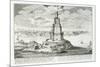 The Pharos of Alexandria, Plate 9 from "Entwurf Einer Historischen Architektur"-Johann Bernhard Fischer Von Erlach-Mounted Giclee Print