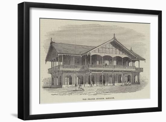 The Phayre Museum, Rangoon-null-Framed Giclee Print