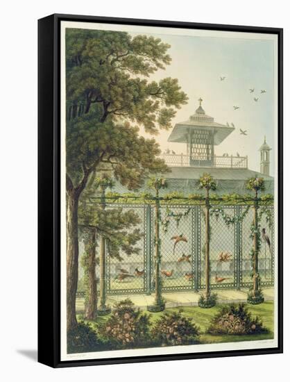 The Pheasantry, Engraved by Joseph Constantine Stadler-Humphry Repton-Framed Stretched Canvas