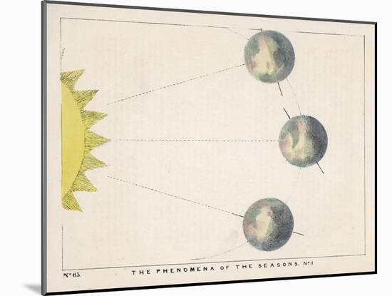 The Phenomena of the Seasons, Number One-Charles F. Bunt-Mounted Art Print