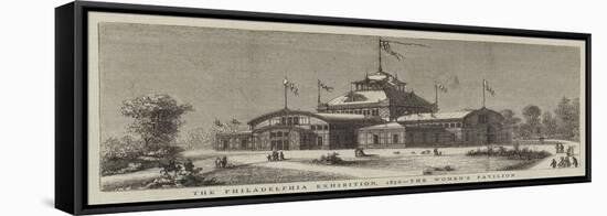 The Philadelphia Exhibition, 1876, the Women's Pavilion-null-Framed Stretched Canvas