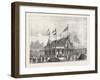 The Philadelphia Exhibition: the Singer Sewing Machine Pavilion, 1876, USA, America, United States-null-Framed Giclee Print