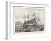 The Philadelphia Exhibition: the Singer Sewing Machine Pavilion, 1876, USA, America, United States-null-Framed Giclee Print