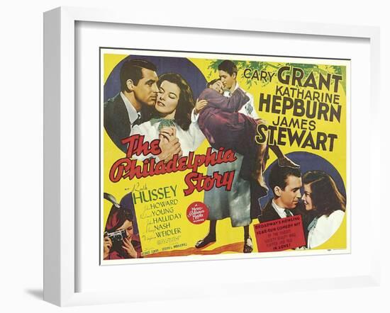 The Philadelphia Story, 1940-null-Framed Art Print