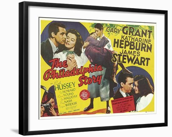 The Philadelphia Story, 1940-null-Framed Art Print